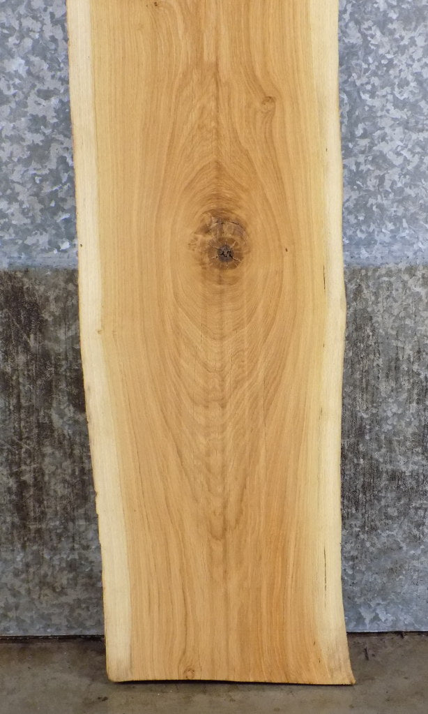 Natural Edge Salvaged White Oak Sofa Table Top Slab CLOSEOUT 39107