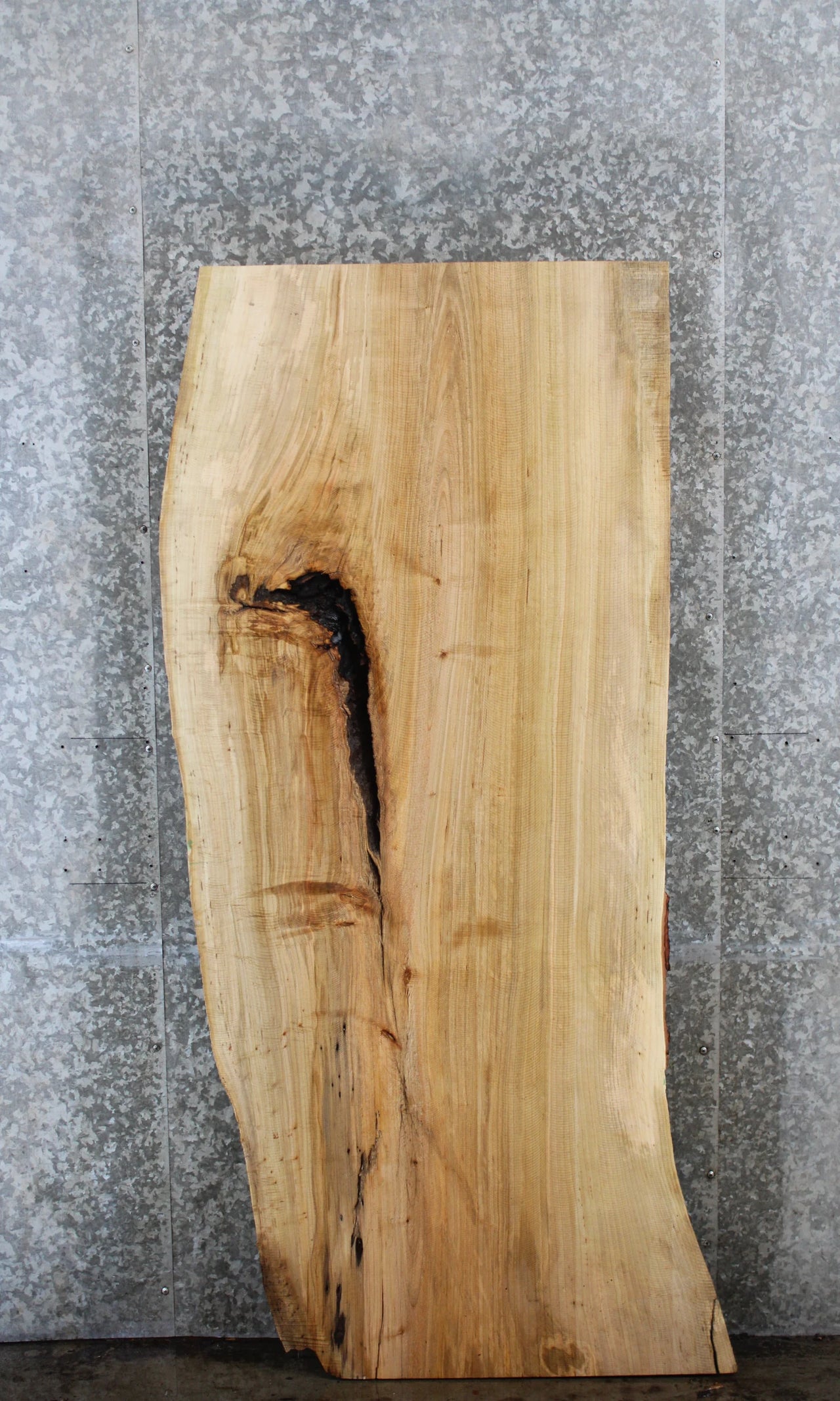 Salvaged Live Edge Maple Kitchen Table Top Slab CLOSEOUT 39113