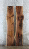 Thumbnail for 2- Walnut Live Edge Book Match Slabs 39128-39129