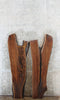 Thumbnail for 2- Figured Black Walnut Live Edge Coffee Table Top Slabs 39132-39133