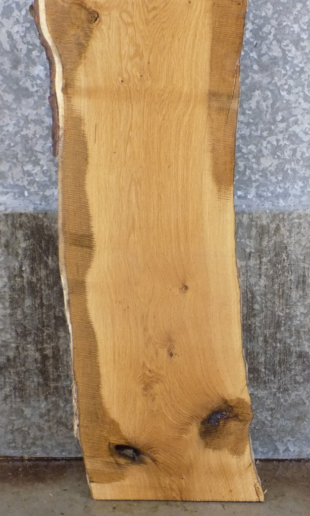 Natural Edge White Oak Sofa/Coffee Table Top Slab CLOSEOUT 39138