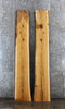 Thumbnail for 2- Hickory Live Edge Book Match Table/Bench/Shelf Slabs 39142-39143