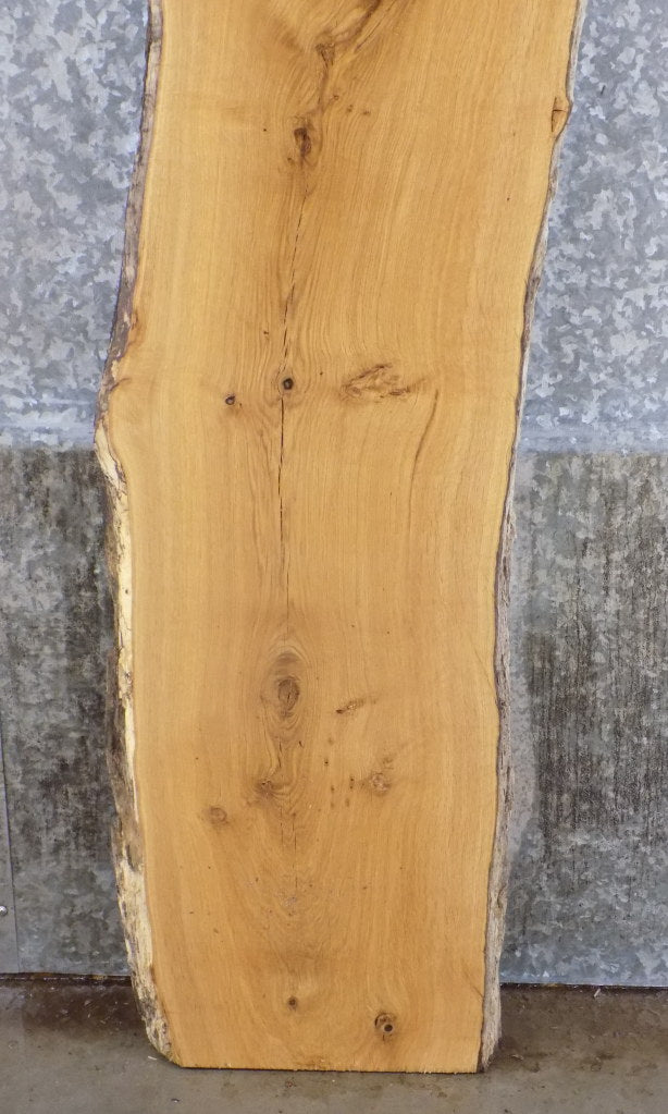 Natural Edge White Oak Sofa Table Top Wood Slab CLOSEOUT 39144