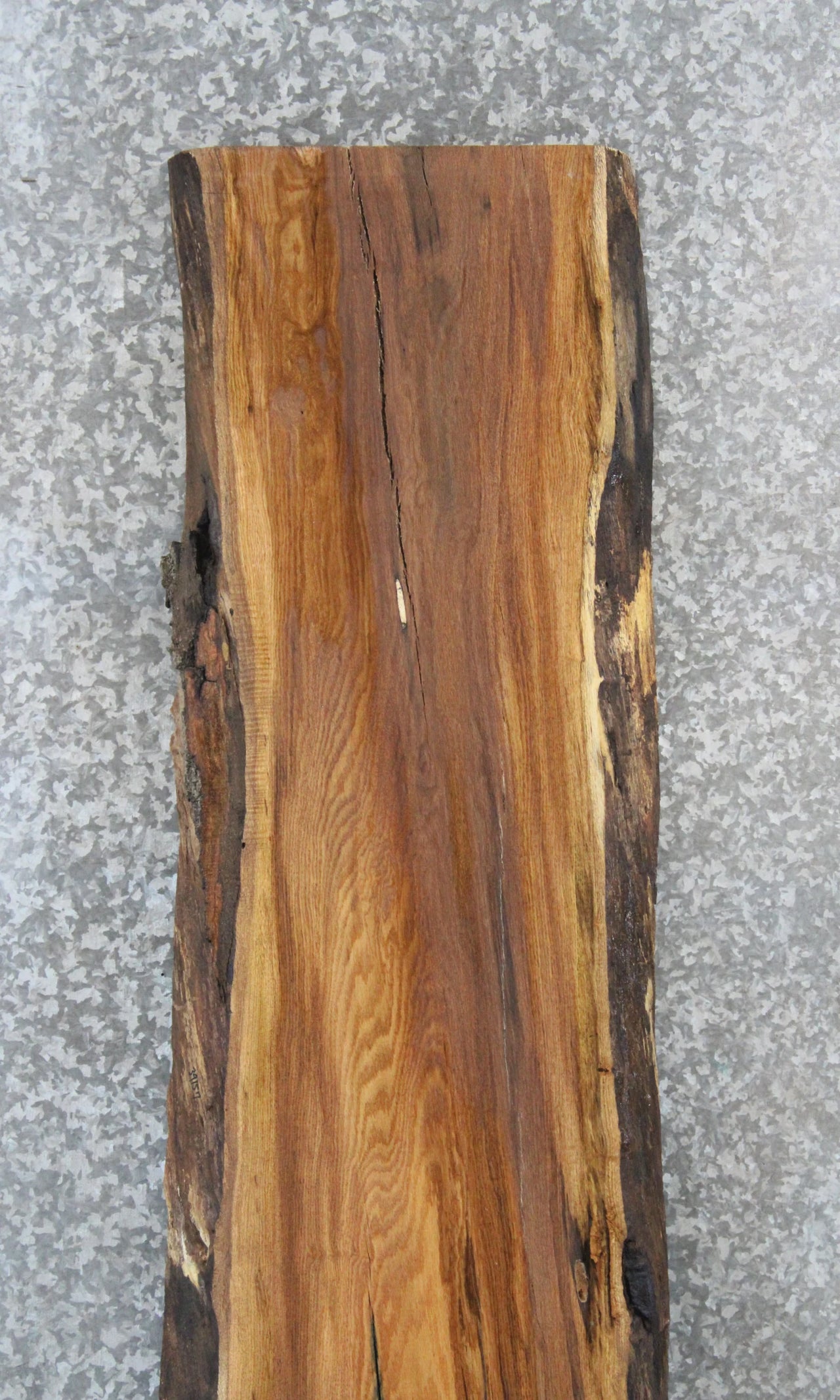Live Edge Red Oak Counter Top Slab, Bar Top Slab 39157