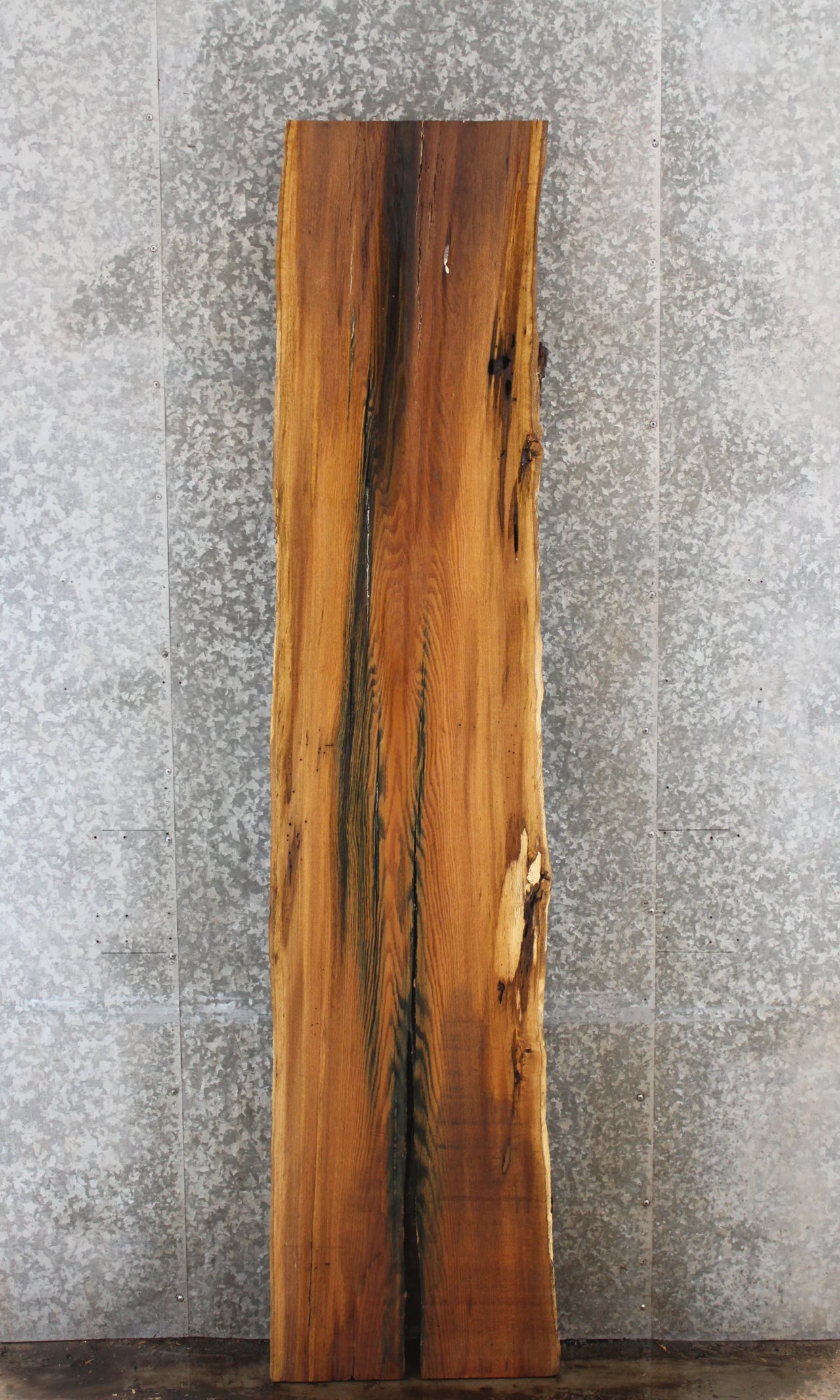 Live Edge Red Oak Counter Top Slab, Bar Top Slab 39157