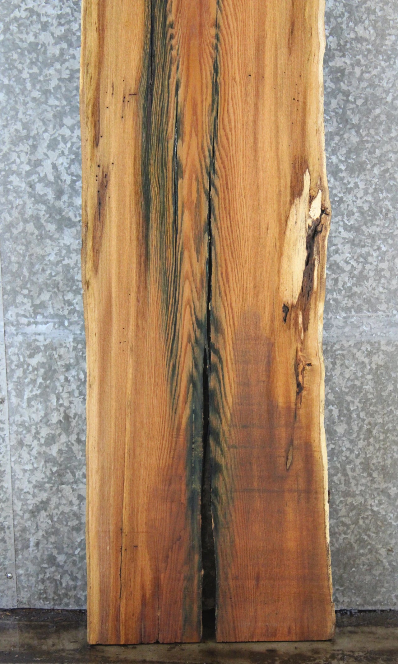 Live Edge Red Oak Counter Top Slab, Bar Top Slab 39157