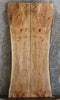 Thumbnail for 2- Figured Maple Live Edge Dining Table Top Slab Set, Bookmatched 39166-39167