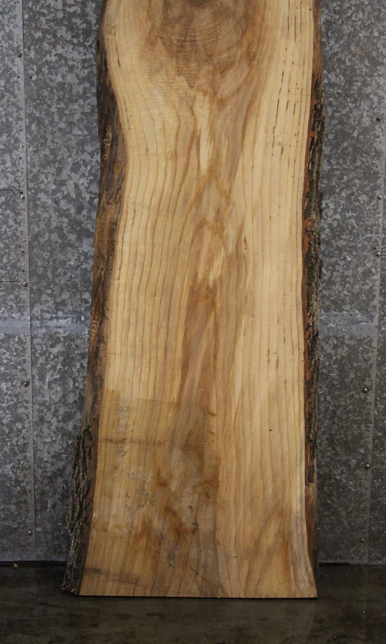 Ash Live Edge Computer Desk/Bar Top Slab 39174