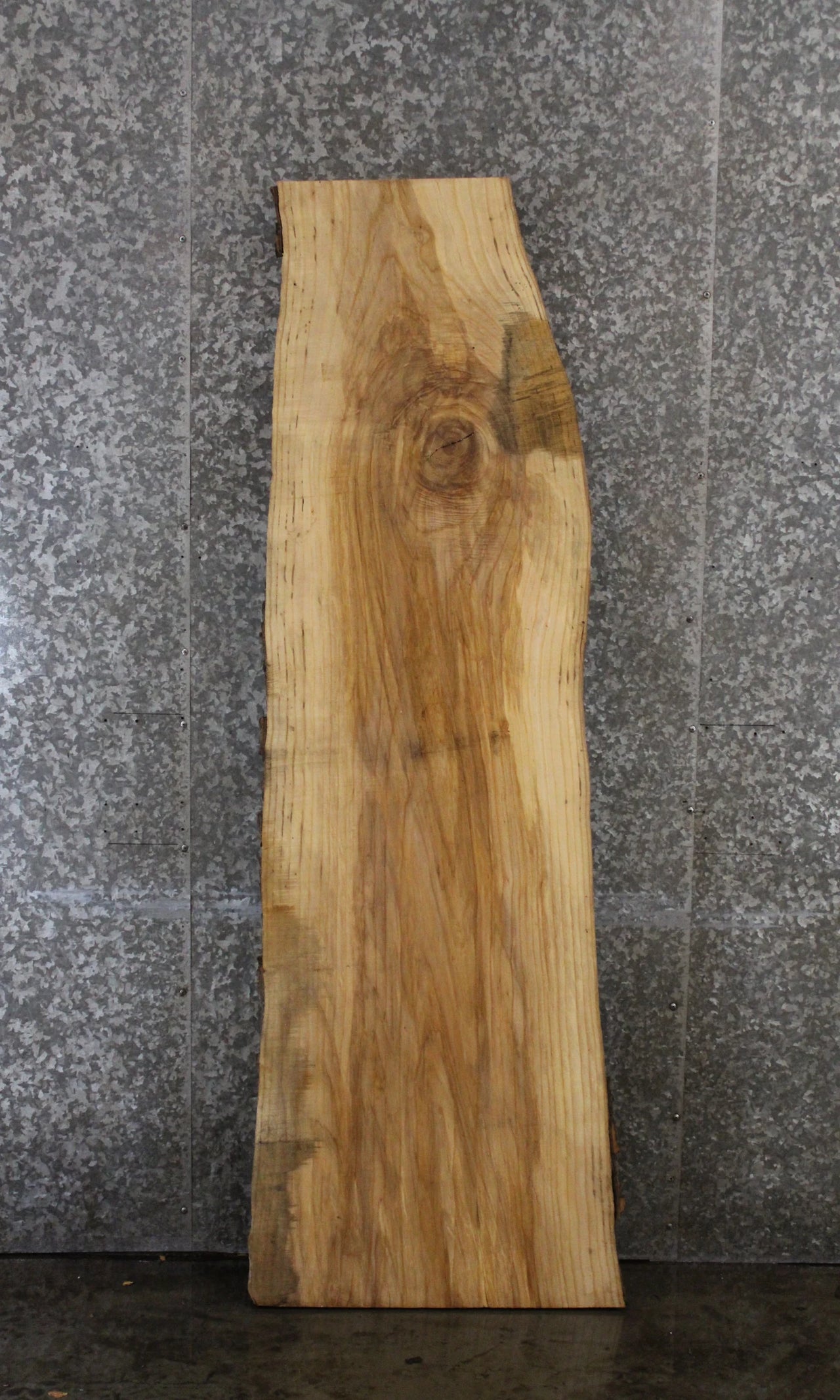 Ash Live Edge Computer Desk/Bar Top Slab 39174