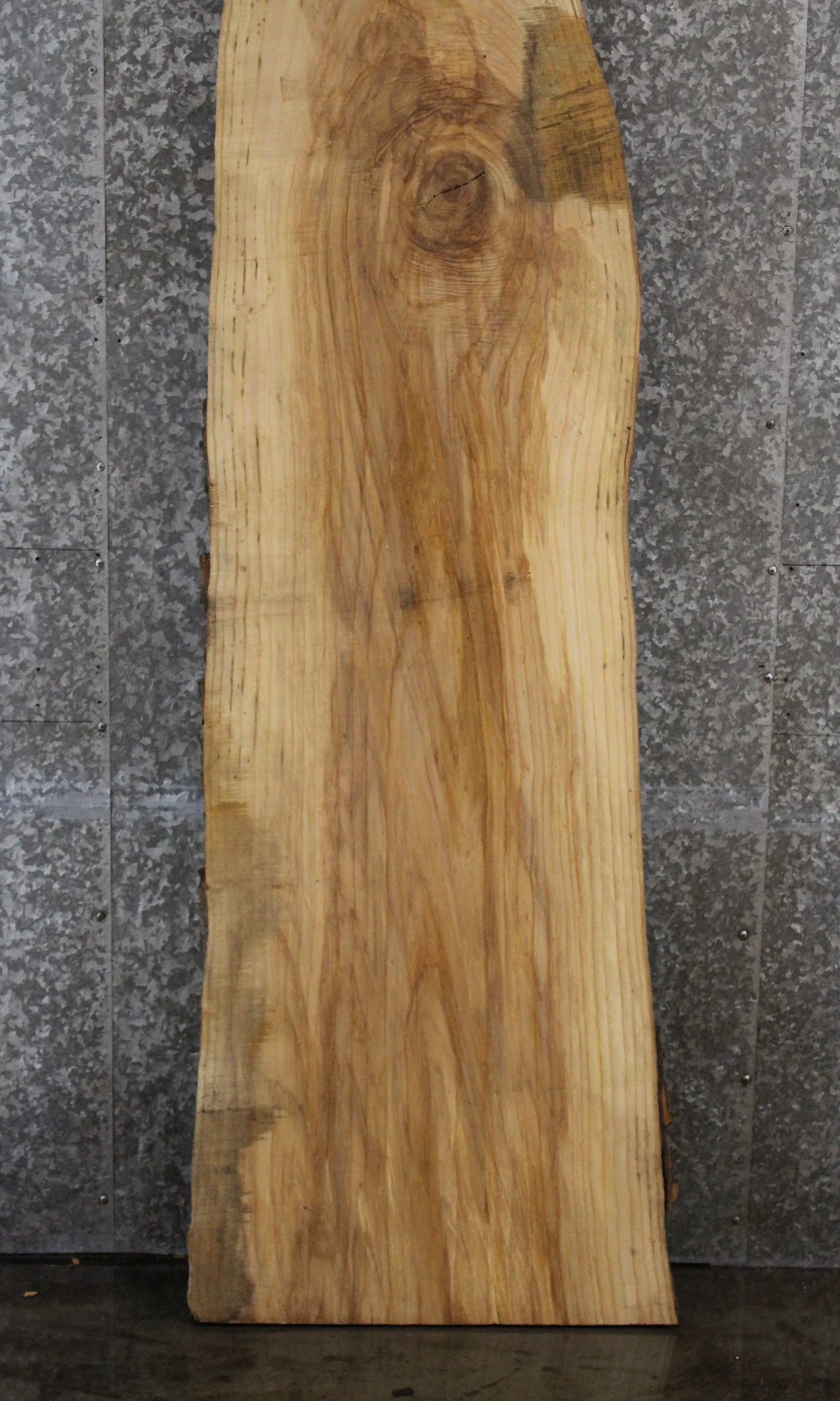 Ash Live Edge Computer Desk/Bar Top Slab 39174