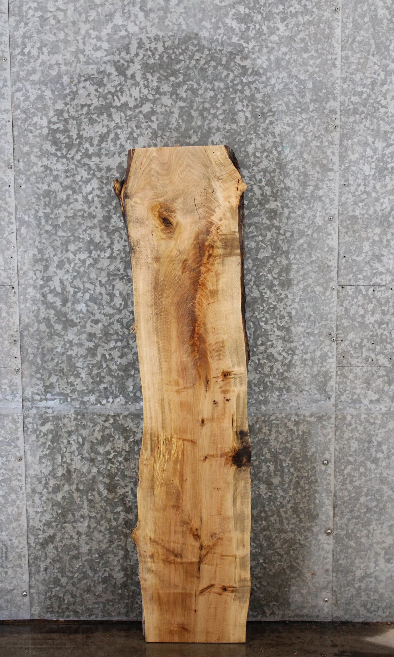 Rustic Live Edge Maple Computer Desk Top 39179