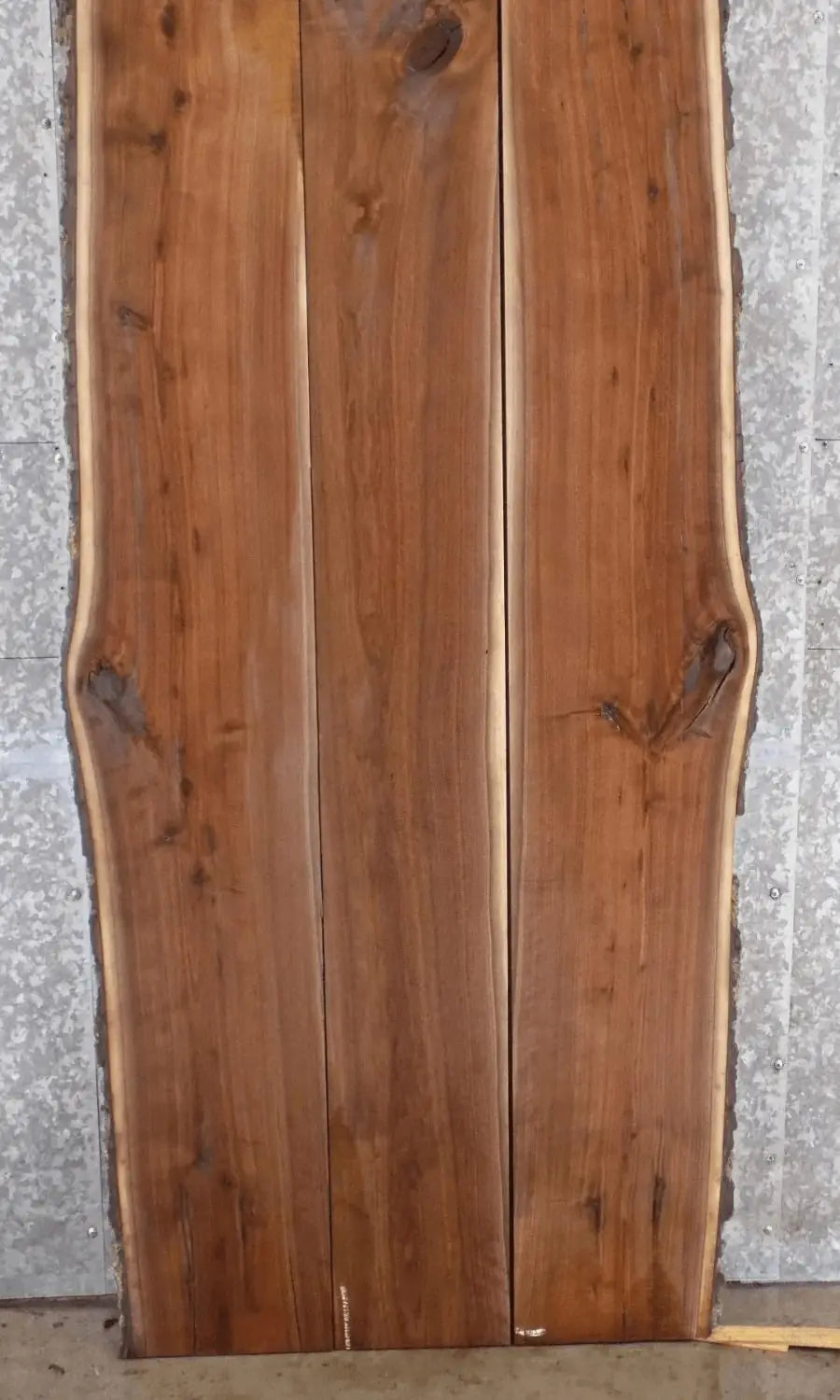 3- Live Edge Black Walnut Dining Room Table Top Set, Desk Slabs 39180-39182