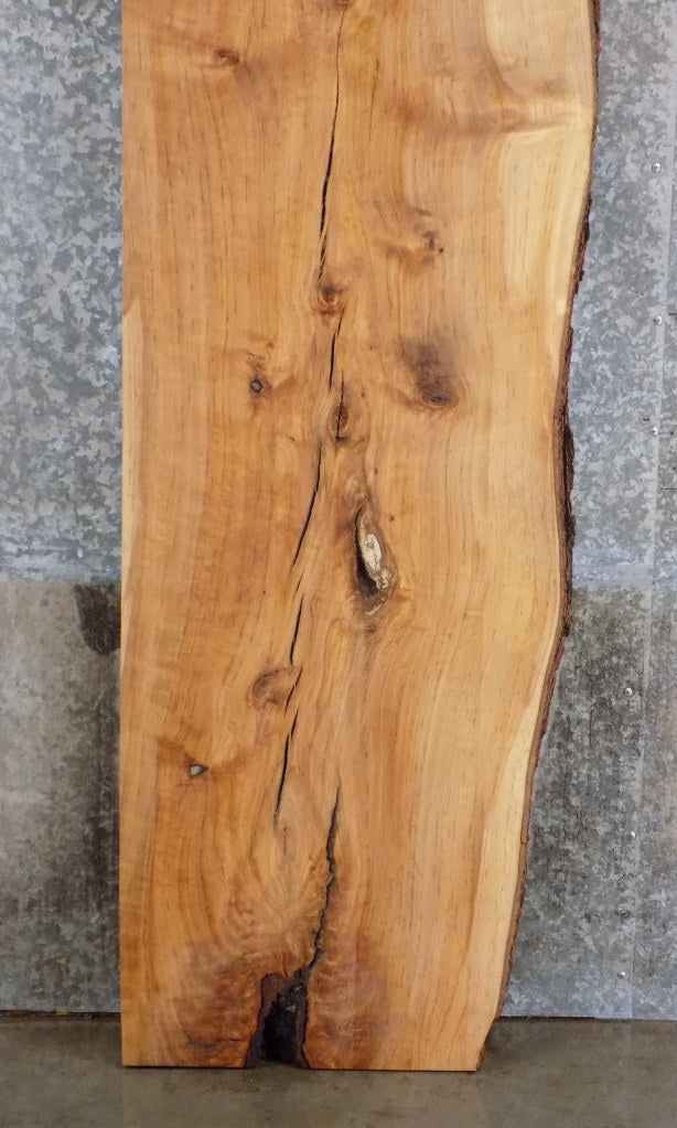 Rustic Partial Live Edge Maple Bar Top Slab 39190