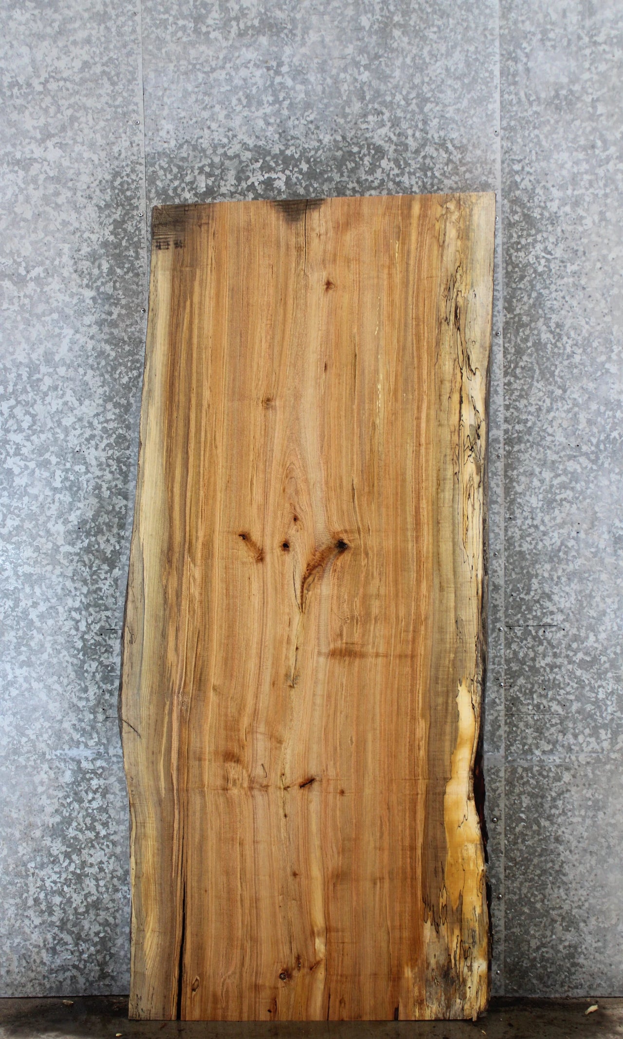 Natural Edge Maple Dining Table Top Slab, Huge Bar Top Slab 39197