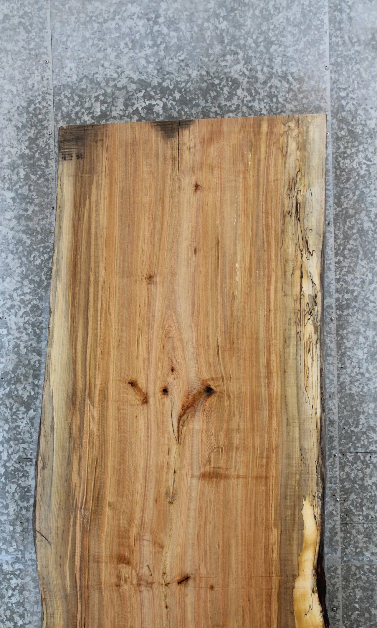 Natural Edge Maple Dining Table Top Slab, Huge Bar Top Slab 39197