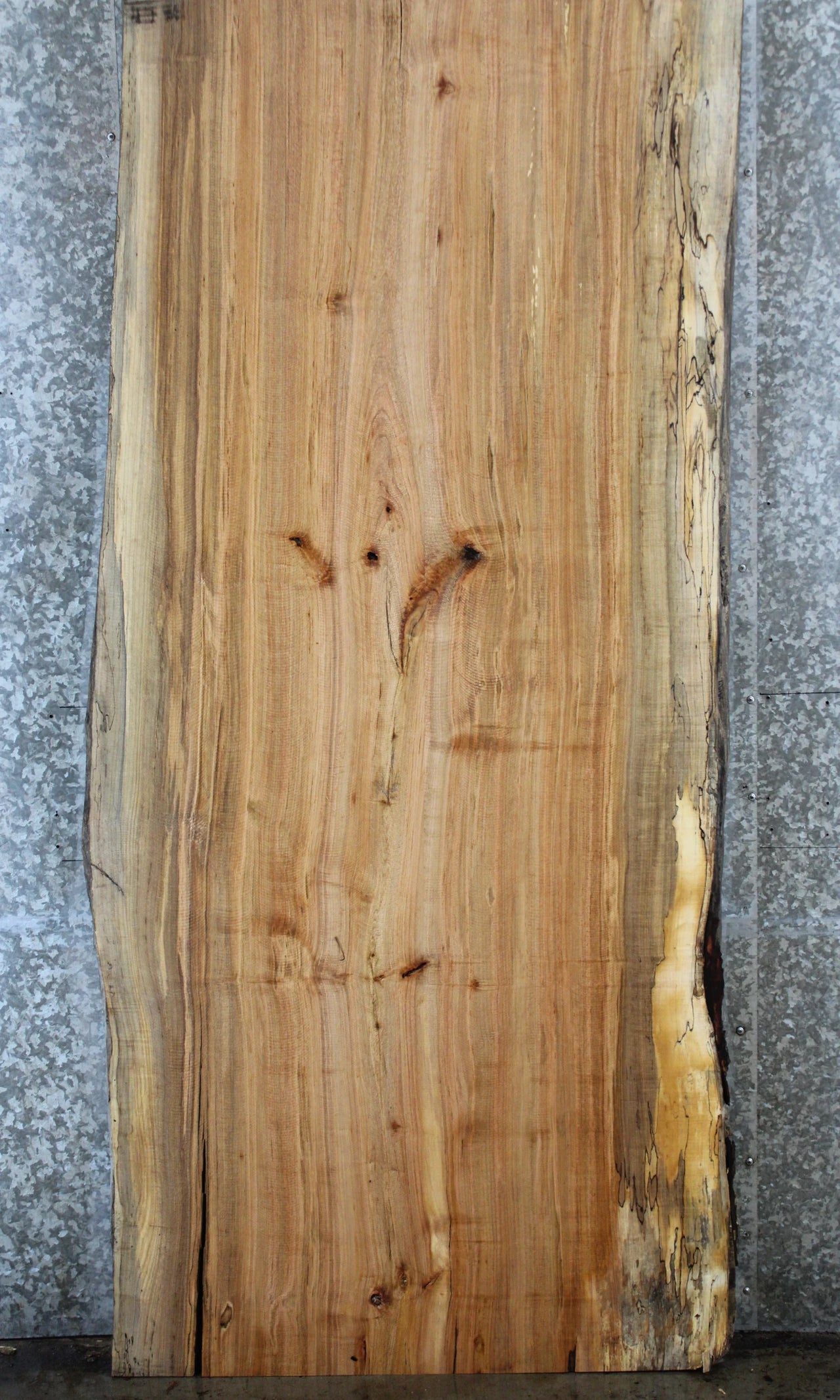 Natural Edge Maple Dining Table Top Slab, Huge Bar Top Slab 39197