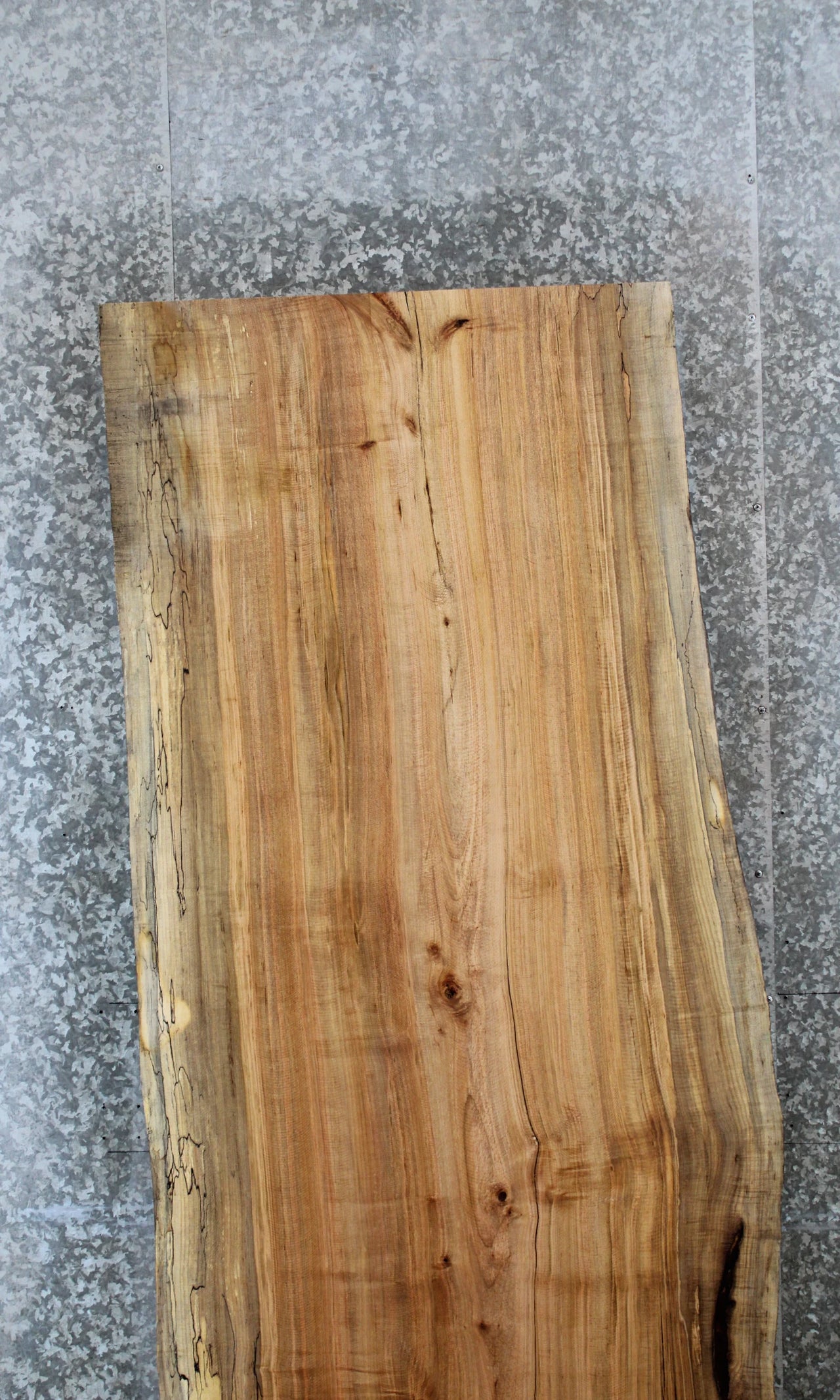 Natural Edge Maple Dining Table Top Slab, Huge Bar Top Slab 39197