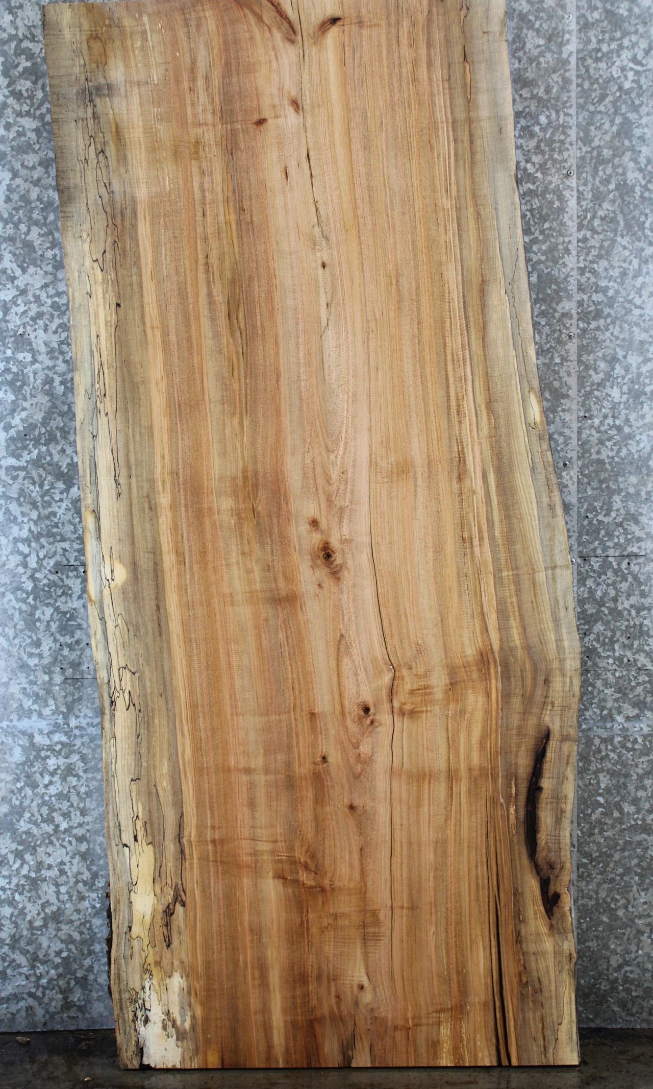Natural Edge Maple Dining Table Top Slab, Huge Bar Top Slab 39197