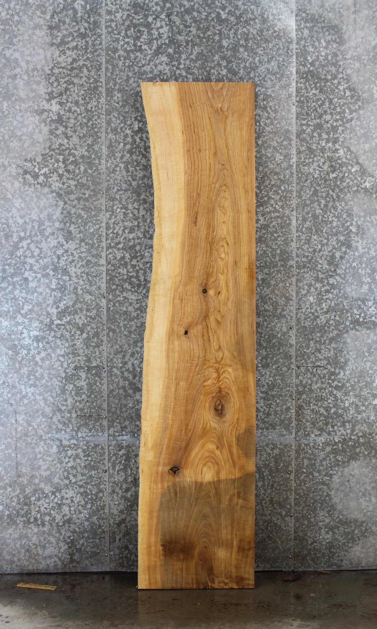 Partial Live Edge Ash Bar Table/Counter Top Slab 39228