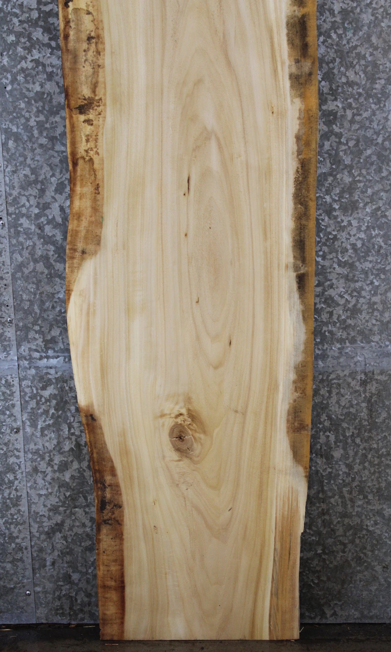 Salvaged Live Edge Maple Bar Top Slab, Solid Wood Countertop 39243