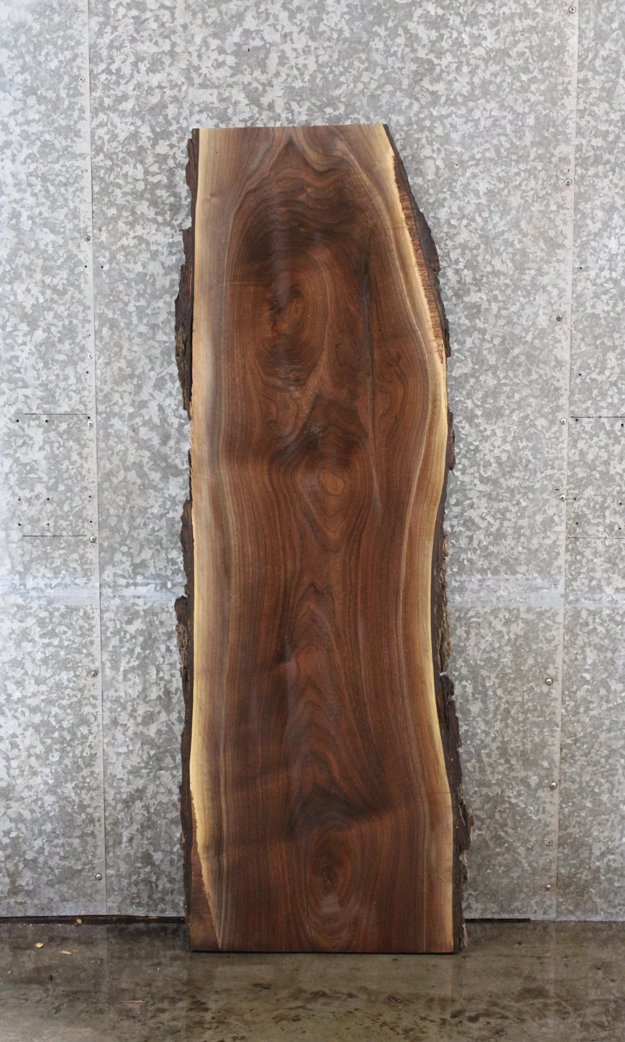 Black Walnut Live Edge Coffee Table/Bench Slab 39247