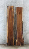 Thumbnail for 2- Black Walnut Live Edge Floating Shelves/River Table Slabs 39252-39253