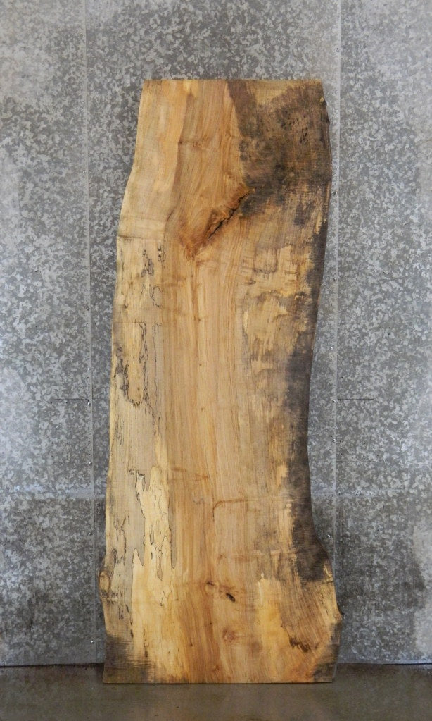 Spalted Maple Live Edge Bar/Table Top Wood Slab CLOSEOUT 39256