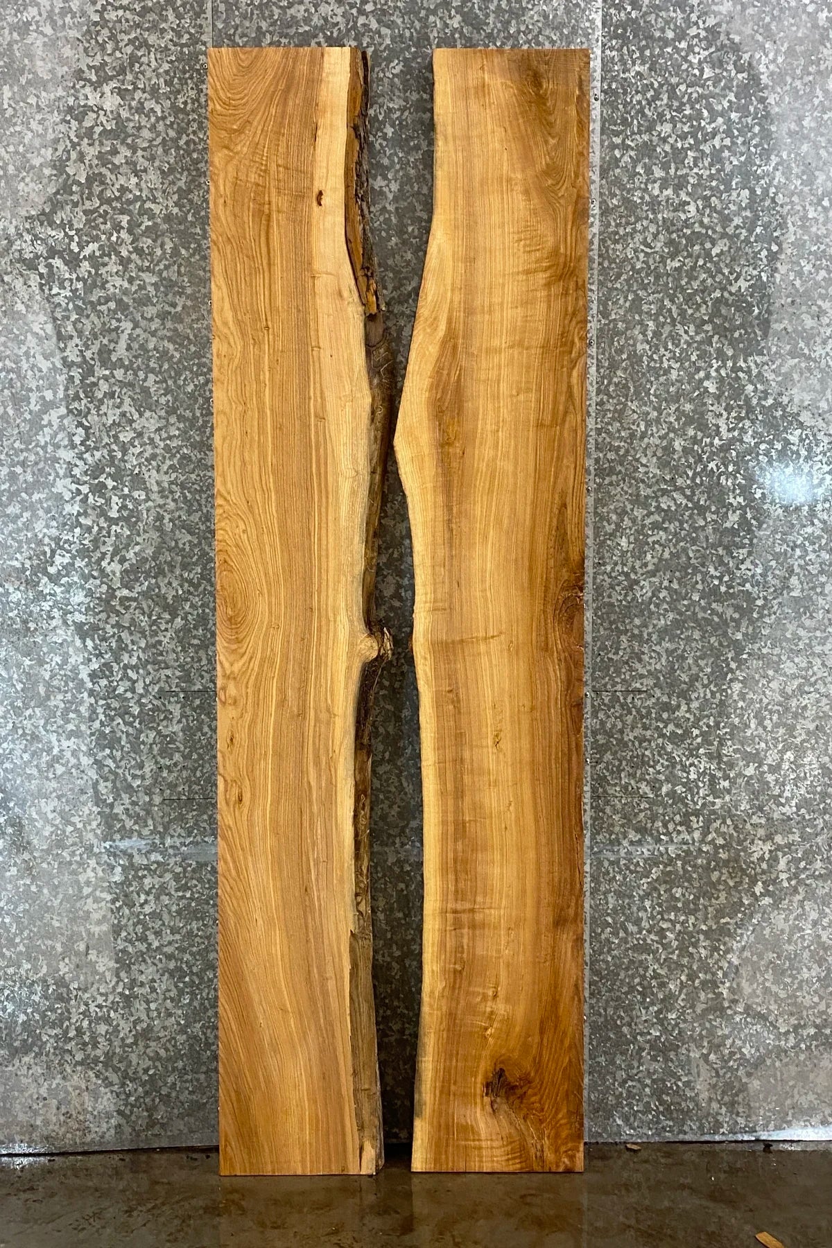 2- Live Edge Ash DIY Bar Slab/Kitchen Table Set CLOSEOUT 39264,39269 ...