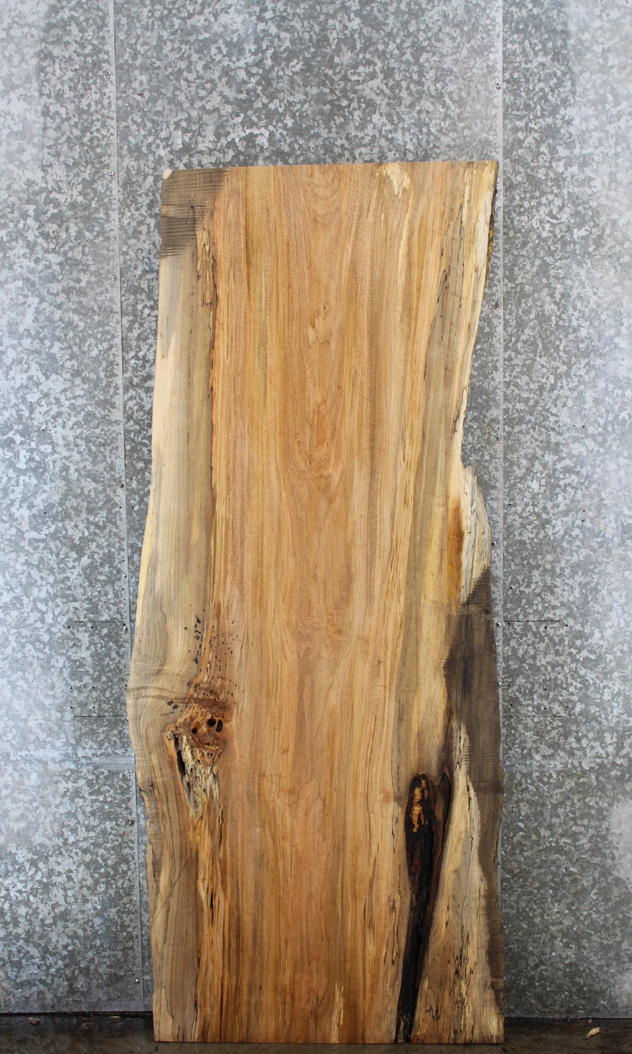 Live Edge Spalted Maple Kitchen Dining or Bar Top Slab 39274