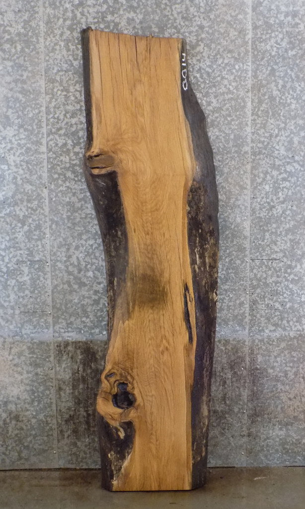 Live Edge White Oak Rustic Office Desk/Table Top Wood Slab 39277