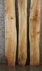 Thumbnail for 3- Maple Bookmatched Live Edge Wood Slab Table Top Set 39297-39299