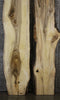 Thumbnail for 2- Hackberry Live Edge River Table Top, Wood Bench Tops 39311-39312