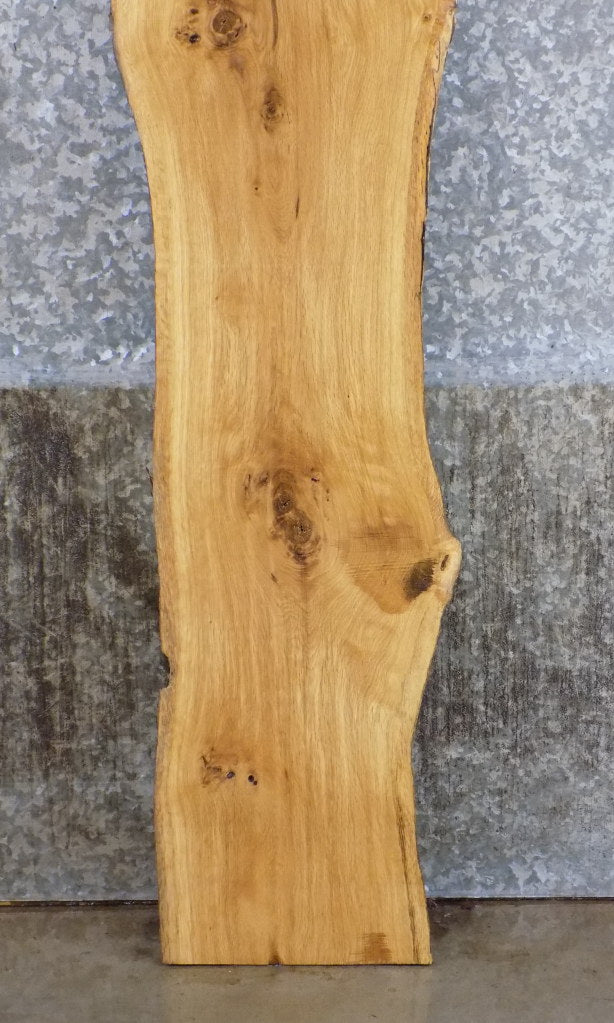 Natural Edge White Oak Reception Table/Bar Top Slab CLOSEOUT 39331