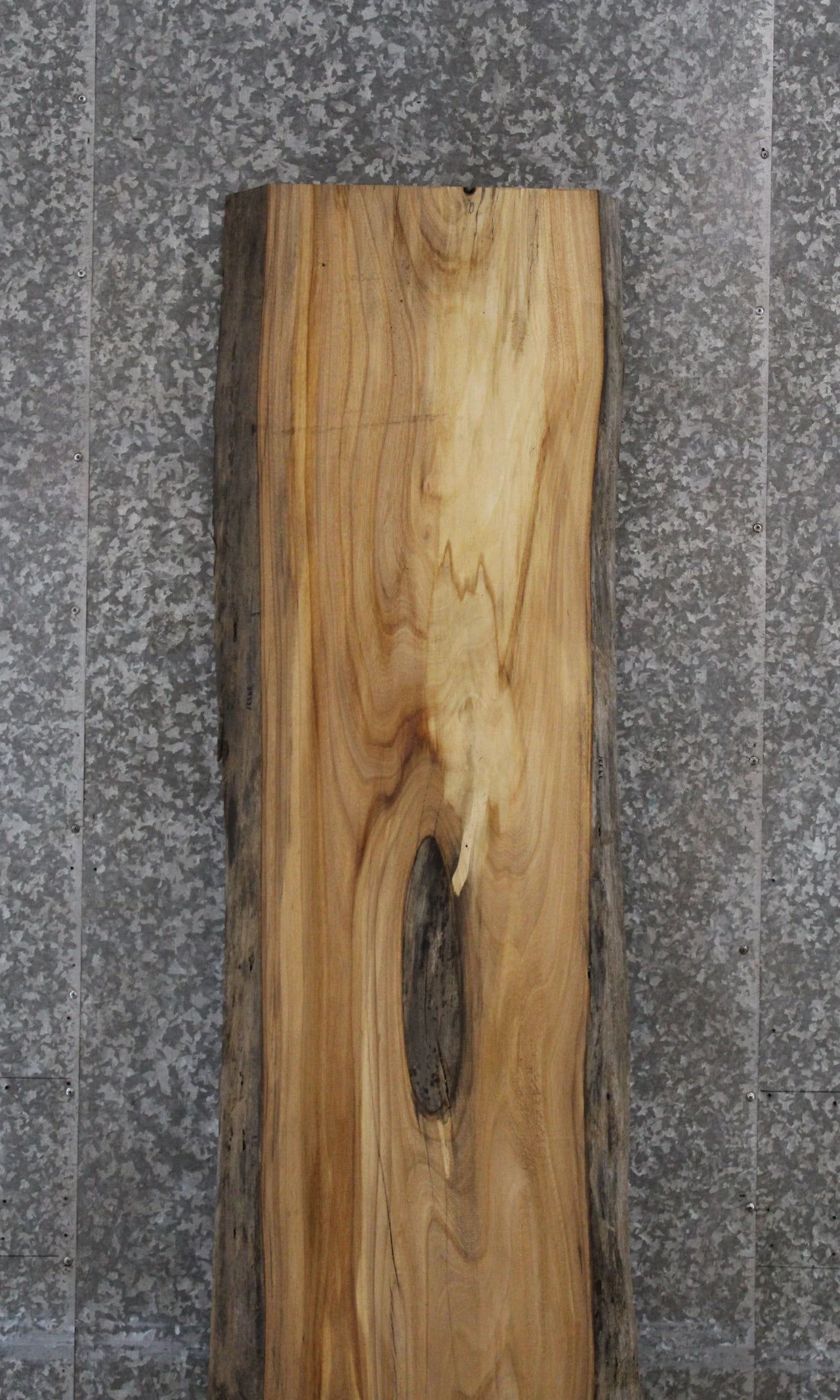 Elm Live Edge Mantel/Console Table Slab, Wood Bench 39331