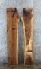 Thumbnail for 2- Walnut Live Edge Book Match Dining Table Top Slabs 39334-39335