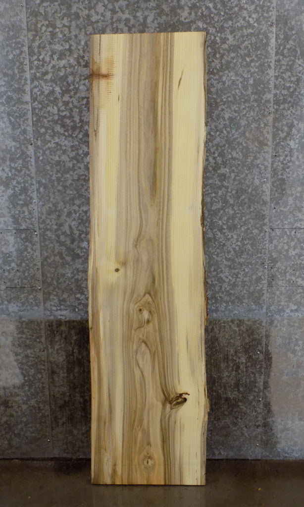 Reclaimed Live Edge Hackberry Table Top Slab CLOSEOUT 39336