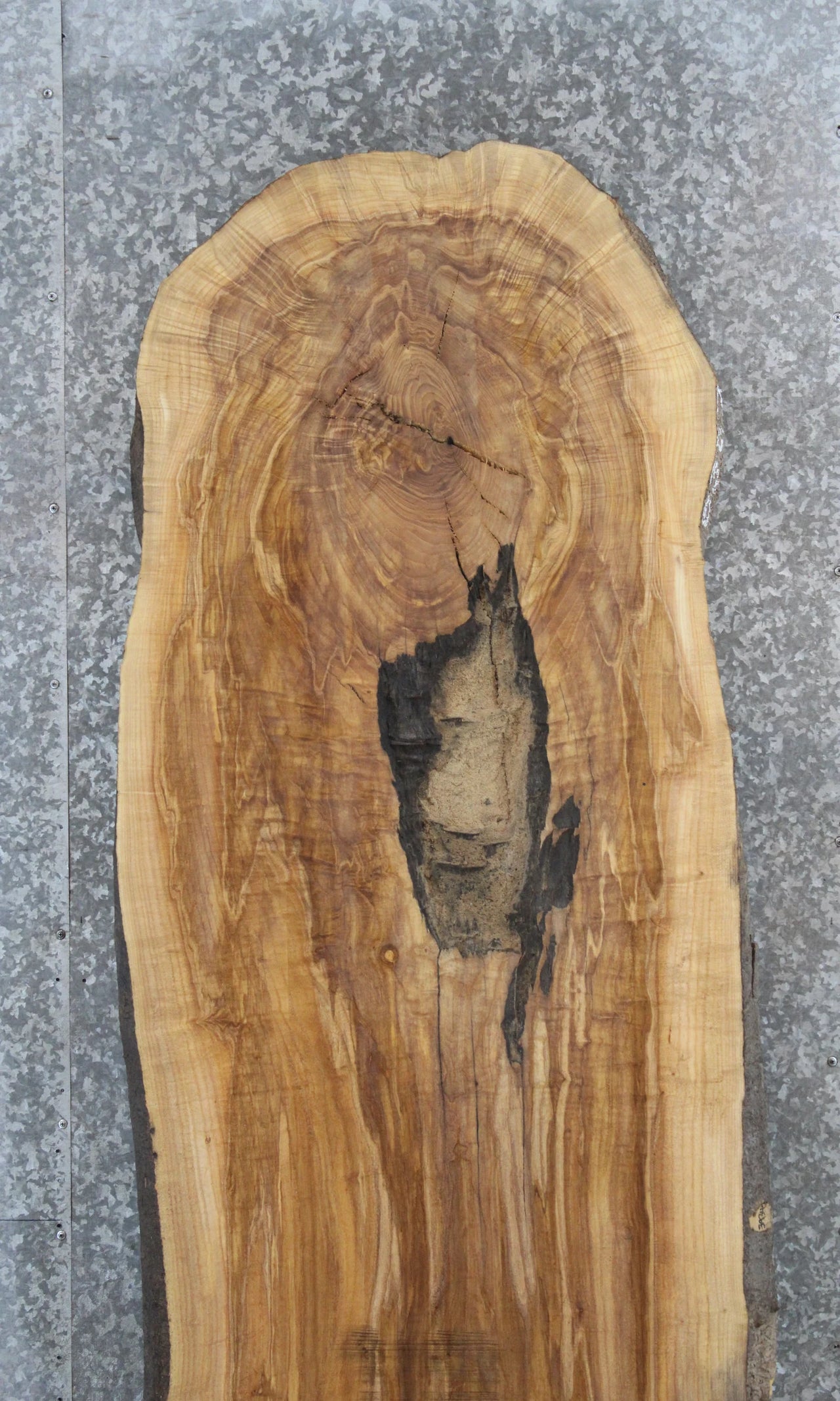 Live Edge Ash Rustic Wood Slab, Headboard Slab 39347