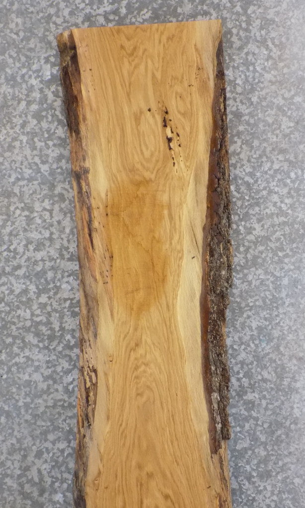 Live Edge White Oak Rustic Headboard/Bar Top Wood Slab 39360