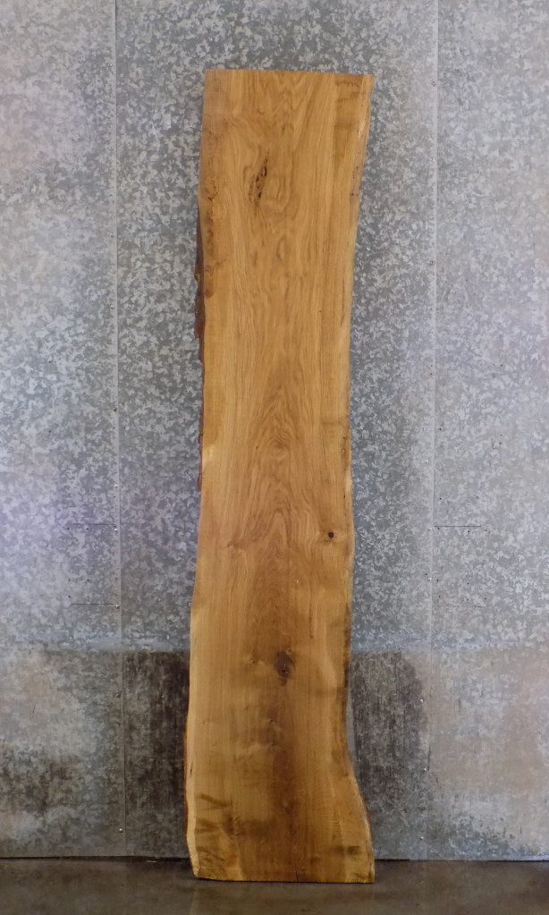 Live Edge White Oak Rustic Headboard/Bar Top Wood Slab 39360