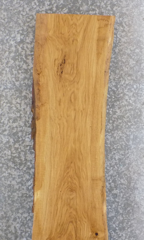 Live Edge White Oak Rustic Headboard/Bar Top Wood Slab 39360