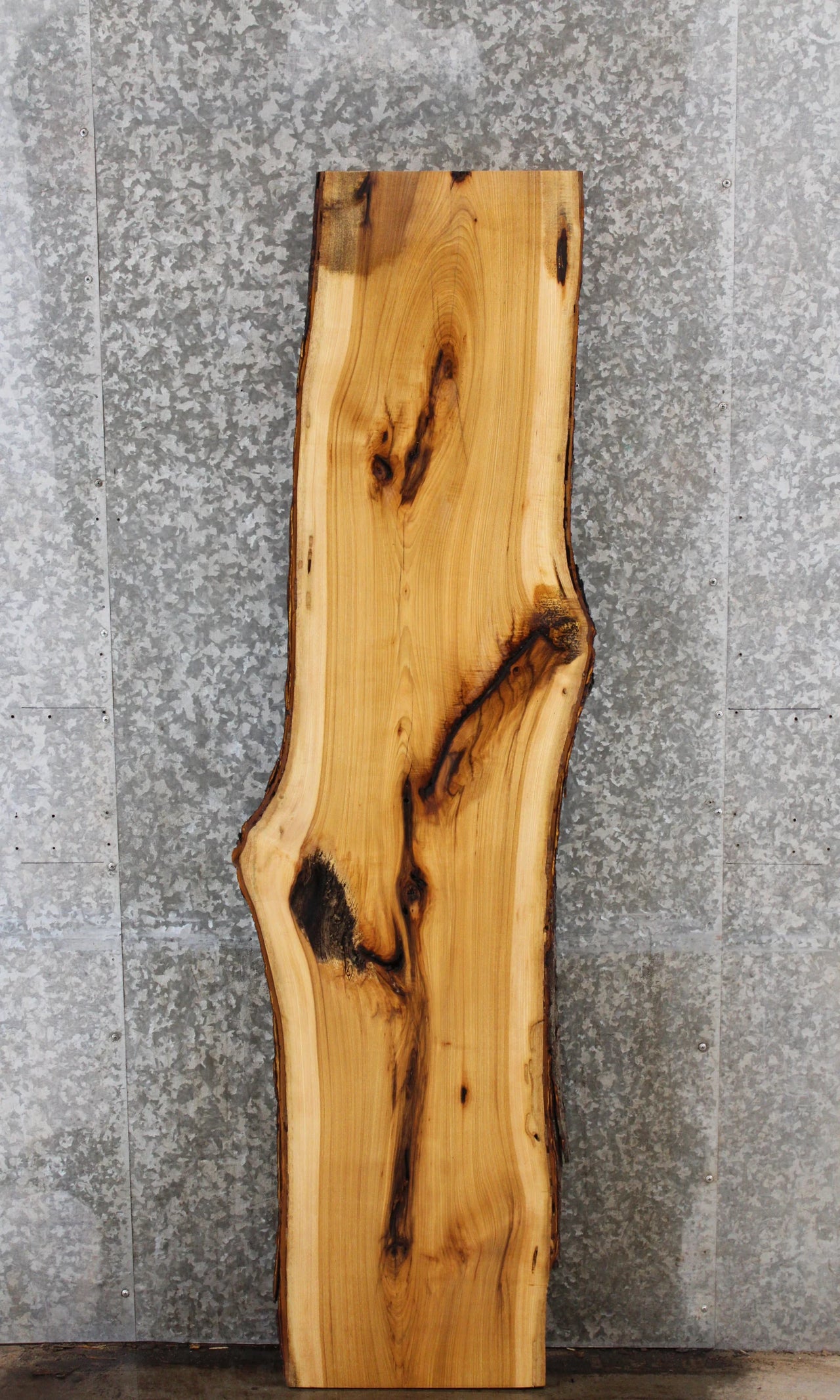 Live Edge Hickory Bar Top/Wooden Counter Top Slab 39366