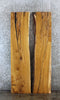 Thumbnail for 2- Rustic White Oak Live Edge Bookmatch Dining Table/Bar Top Set 39369-39370