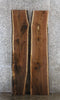 Thumbnail for 2- Black Walnut Live Edge Book Match River Table 39395-39396