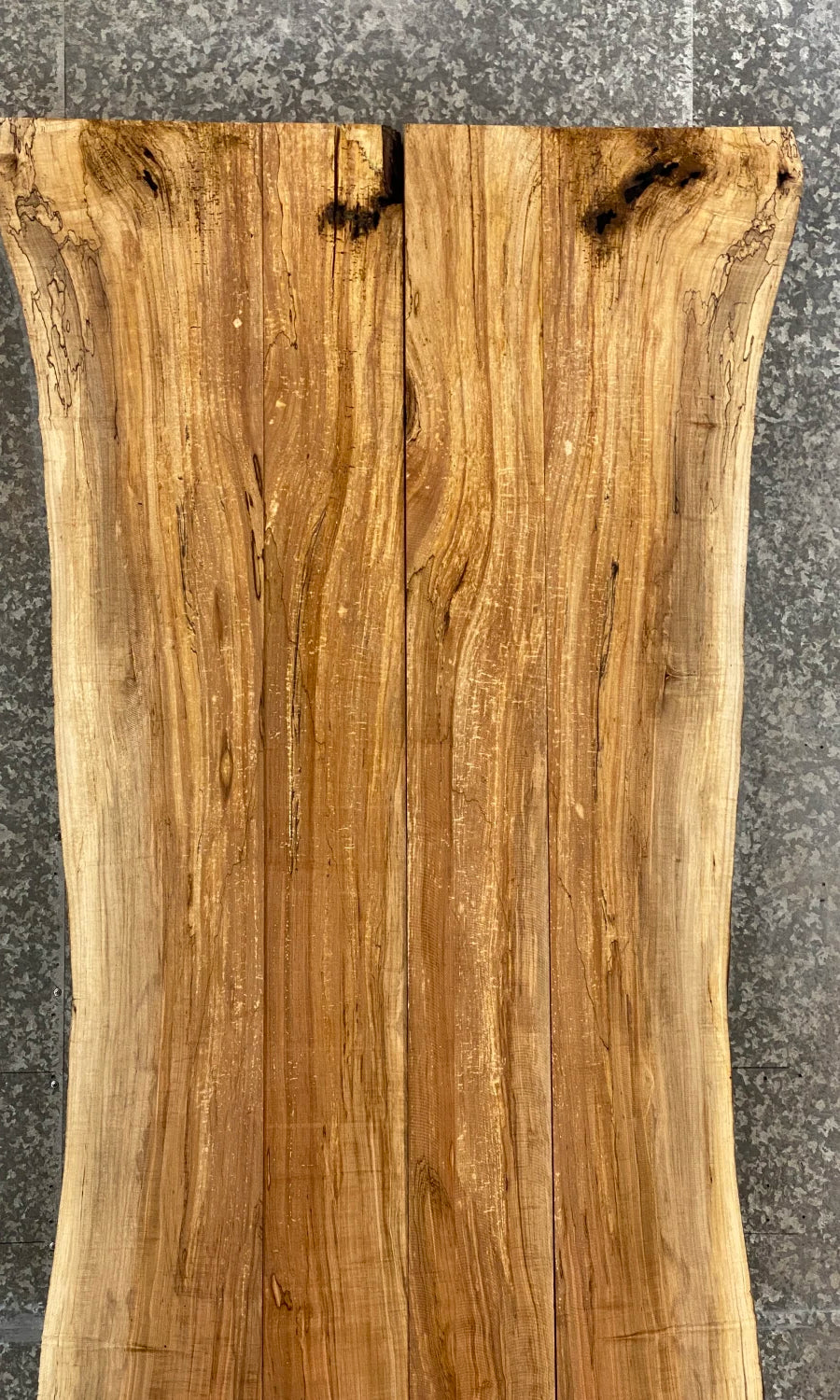 4- Live Edge DIY Rustic Maple Kitchen Table/Dining Table 39409,39411,39413,39429