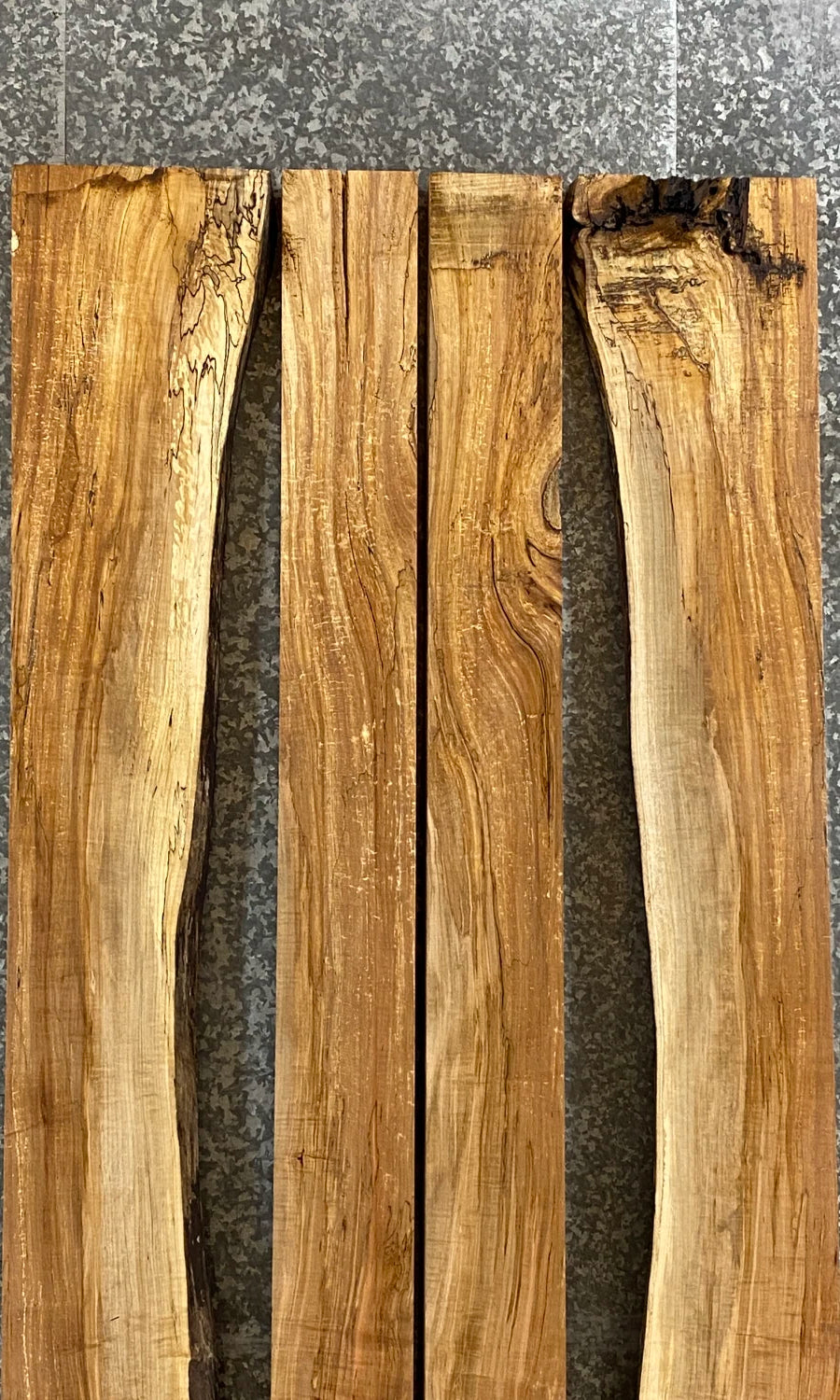 4- Live Edge DIY Rustic Maple Kitchen Table/Dining Table 39409,39411,39413,39429