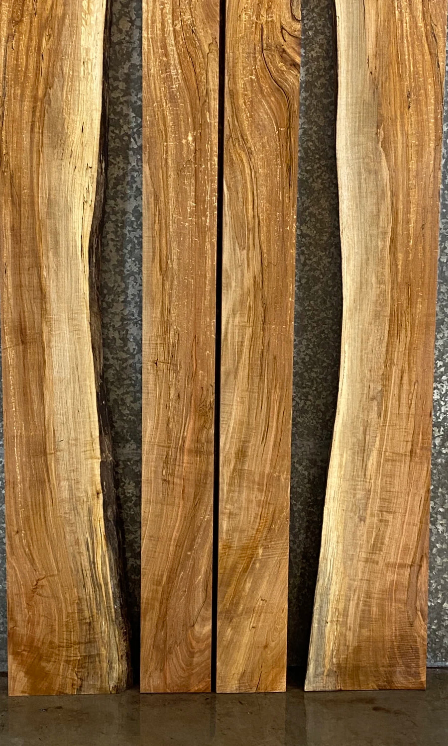 4- Live Edge DIY Rustic Maple Kitchen Table/Dining Table 39409,39411,39413,39429