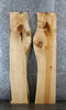 Thumbnail for 2- Sycamore Live Edge Book Match Dining Table/Bar Top Slabs 39421-39422