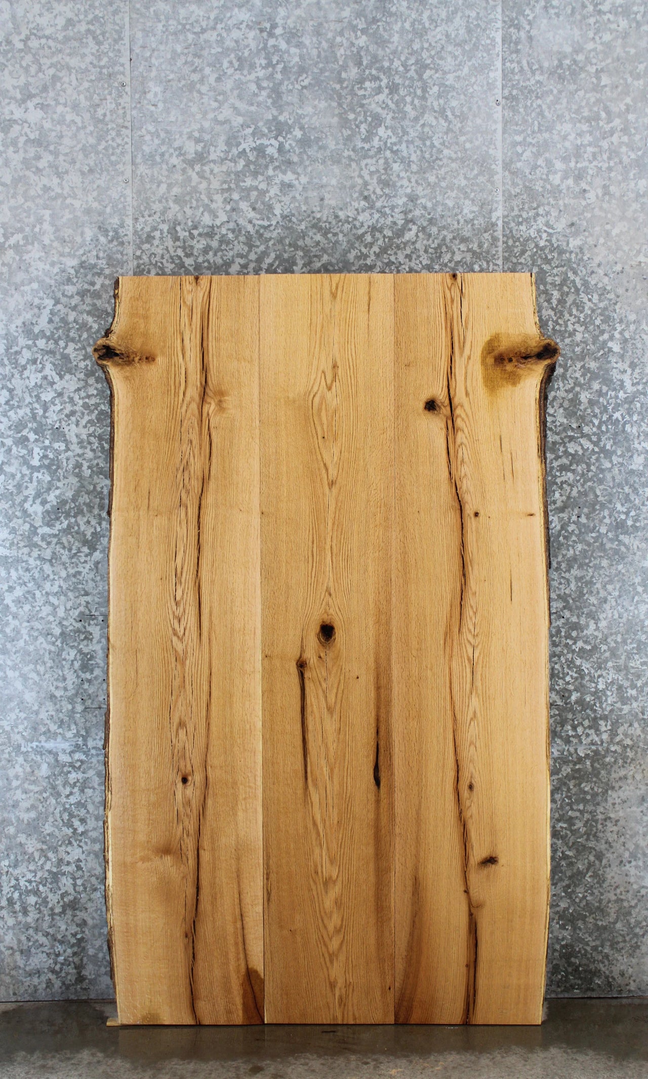 3- Live Edge Red Oak Bookmatched Dining/Kitchen Table Top 39430-39432