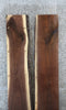 Thumbnail for 2- Bookmatched Live Edge Black Walnut Kitchen Table Top Slabs 39437-39438