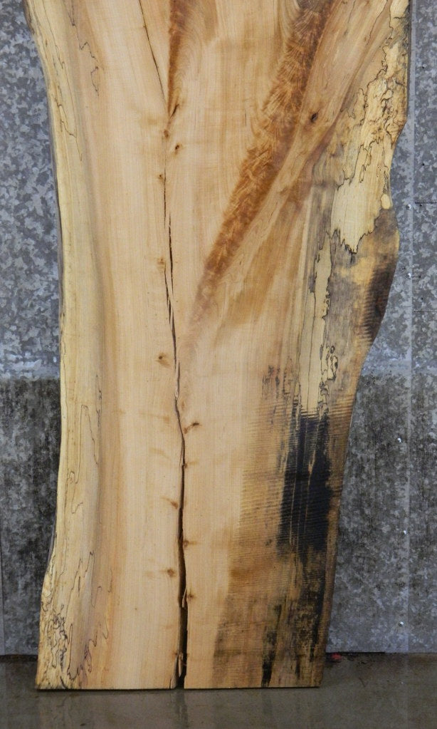 Spalted Maple Salvaged Kitchen Table Top Wood Slab CLOSEOUT 39453
